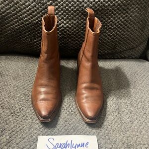 Tecovas Tan Leather Boots